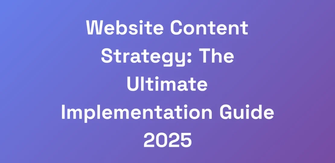 Website-Content-Strategy-The-Ultimate-Implementat