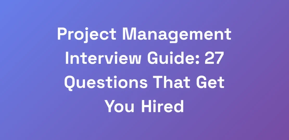 Project-Management-Interview-Guide-27-Questions-T